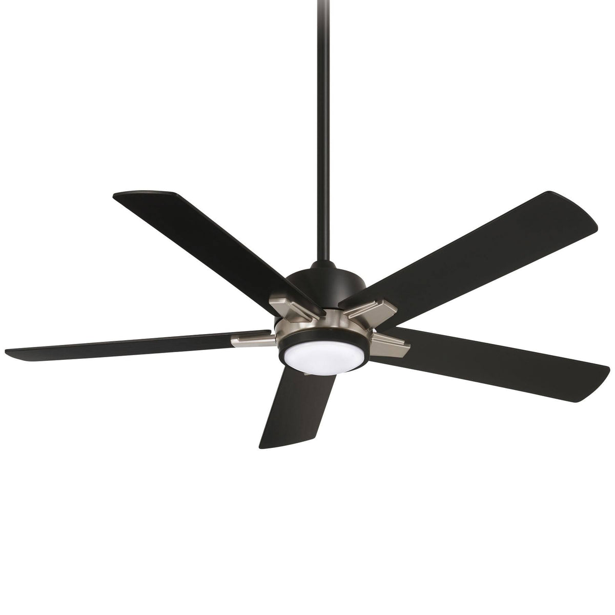 Minka-Aire F619L-CL/BN Stout 54" Ceiling Fan, Coal